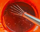 Foto langkah ke 2 dari resep Red Velvet Brownis.