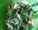 Foto langkah ke 6 dari resep Bola-Bola Pepes Tahu Jamur.