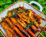 Foto langkah ke 4 dari resep Udang Goreng Bolognaise.