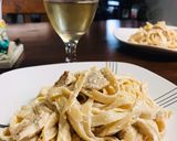 Foto del paso 4 de la receta: Fetuccini con pollo 🐔
