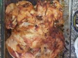 Pollo al jengibre con miel y canela