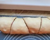Sonkás-kukoricás és magyaros háromszög recept fázis 6 fotója