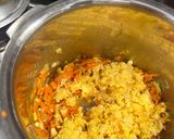 A picture of step 1 of Corn soup.