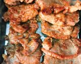 Hình bước làm 6 của món Cốt Lết Heo Rim (Simmered Pork Cutlets)🐷🍖