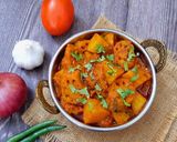 A picture of step 10 of Sindhi Bhae Patata (Lotus Root and Potato Curry or Sabzi).