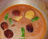 A picture of step 3 of Mutton Dalcha.