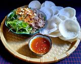 Hình bước làm 7 của món Gỏi rau càng cua thịt bò