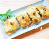 青醬玉米蛋餅的食譜步驟9照片
