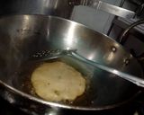A picture of step 7 of Sama puri with guava sabji.
