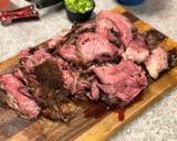Smoked Rib-eye over Mustard Sauce, Loaded Smashed Potatoes, and Cucumber Salad recipe step 4 photo