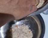 A picture of step 1 of (Shivratri) Green stuffed pattice.