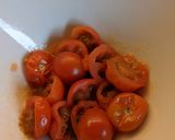 A picture of step 2 of Italian potato skins.