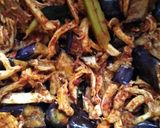 Foto langkah ke 7 dari resep Sambal Terung dan Ayam Suwir.