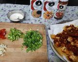 A picture of step 4 of Gobhi Manchurian Chinese style.