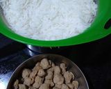 A picture of step 1 of Soya Chunks Biryani.