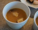 A picture of step 4 of Chawanmushi - savory egg custard.