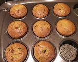 Une image de l'étape 4 de Muffins curry courgettes/chèvre/lardons.
