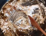 Foto del paso 4 de la receta Merluza en salsa con espárragos y guisantes 🐟