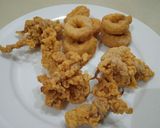 Foto langkah ke 5 dari resep Cumi crispy tepung instan.