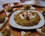 A picture of step 9 of Persian eggplant dip.