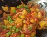 A picture of step 4 of Indor ka poha.
