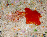A picture of step 8 of Triple Layer Beef Bread.