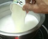 A picture of step 1 of Cocoa Powder Kulfi.
