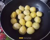 A picture of step 5 of Lasaniya Bhungla Batata.