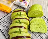 Foto langkah ke 10 dari resep Roti Kukus Khas Pontianak (versi Pandan).