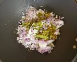A picture of step 2 of Baingan Bharta.