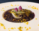Foto del passaggio 3 della ricetta Vellutata di carote viola con cipolla caramellata