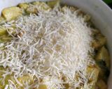 Foto del paso 4 de la receta Mini tortilla de papas con queso y albahaca 🌻