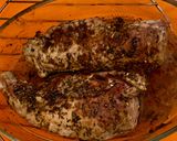 Foto del paso 8 de la receta: Lomito de cerdo con salsa de uvas y papas aplastadas