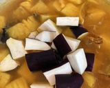 Gambar langkah 5 resipi Gulai Ikan Talang Masin & Nanas Terung.