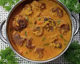 A picture of step 4 of Drumstick Urad Dal Vada Curry.
