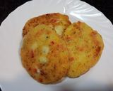 Foto del paso 4 de la receta: Bolas de patata con pimiento rojo