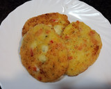 Foto del paso 4 de la receta: Bolas de patata con pimiento rojo