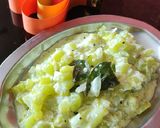 A picture of step 5 of Snakegourd raita.