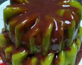 Foto langkah ke 6 dari resep Puding jagung suji vla coklat.