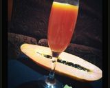 A picture of step 2 of Super healthy papaya juice.
