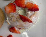 Foto del paso 10 de la receta: Donuts saludables de choco blanco y fresas
