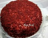 Foto langkah ke 8 dari resep Red Velvet Cake 2 telur saja.
