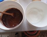 Ananászos kakaós piskóta, vanília pudinggal - halogénes sütőben sütve recept fázis 2 fotója
