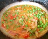 A picture of step 4 of Matar Aloo Curry/ Pea & Potato Curry🍜.