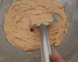 A picture of step 4 of Nolen guder Sandesh/ Sandesh with date palm jaggery.