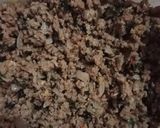 A picture of step 1 of Aloo qeema cutlets.