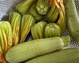 Une image de l'étape 1 de Beignets de fleurs de courgettes.