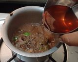 A picture of step 2 of Kokum rasam.