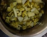 A picture of step 2 of Turnip with broccoli.