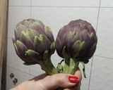 Foto del paso 1 de la receta: Torta de alcauciles (vegana) 🌱